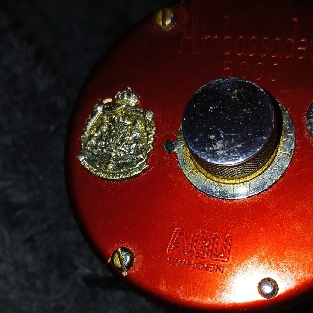 Ambassadeur 5000 ABU Red Fishing Reel As Pictured. - Picture 14 of 14